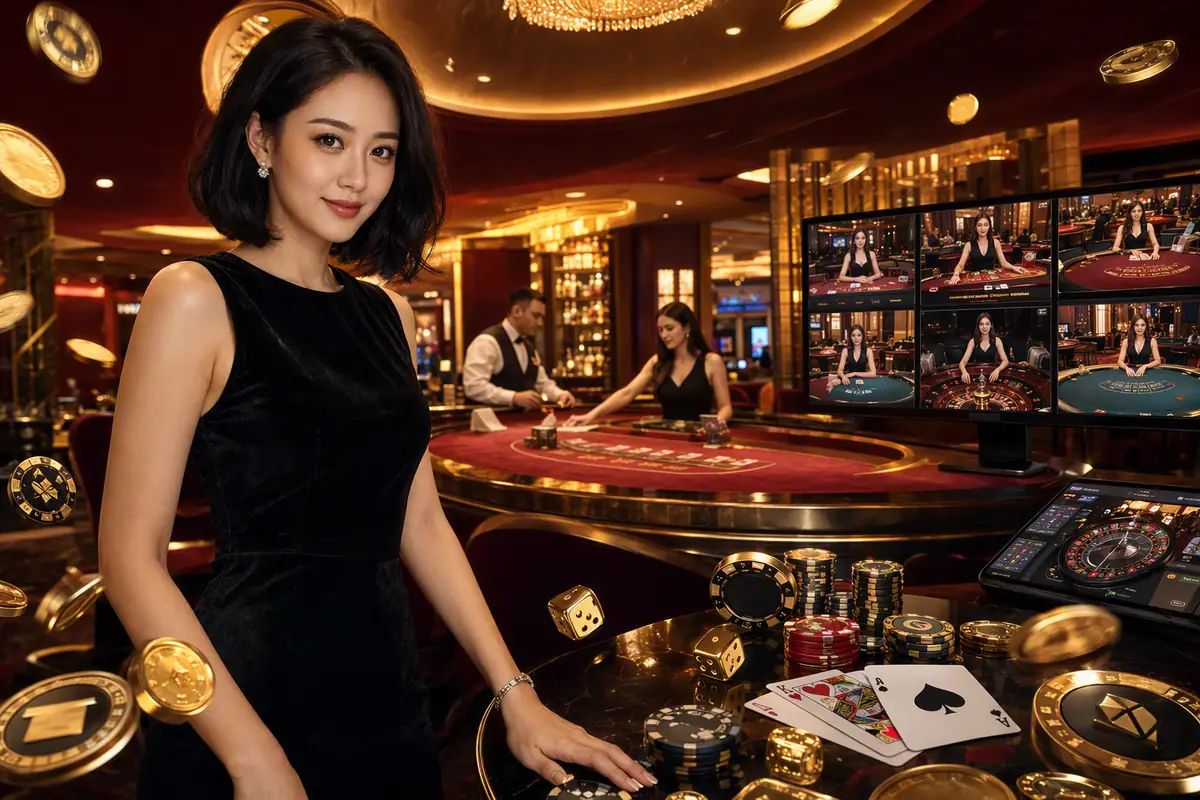 qr854 Casino dealer langsung permainan selamat